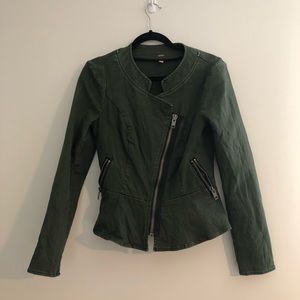 Free People peplum Moto jacket